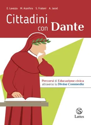 Copertina del libro di testo Cittadini con Dante